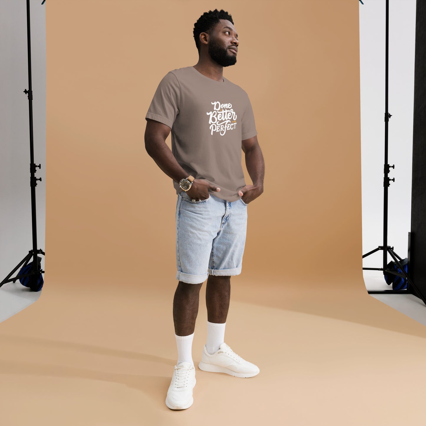 Done Is Better Than Perfect Unisex t-shirt