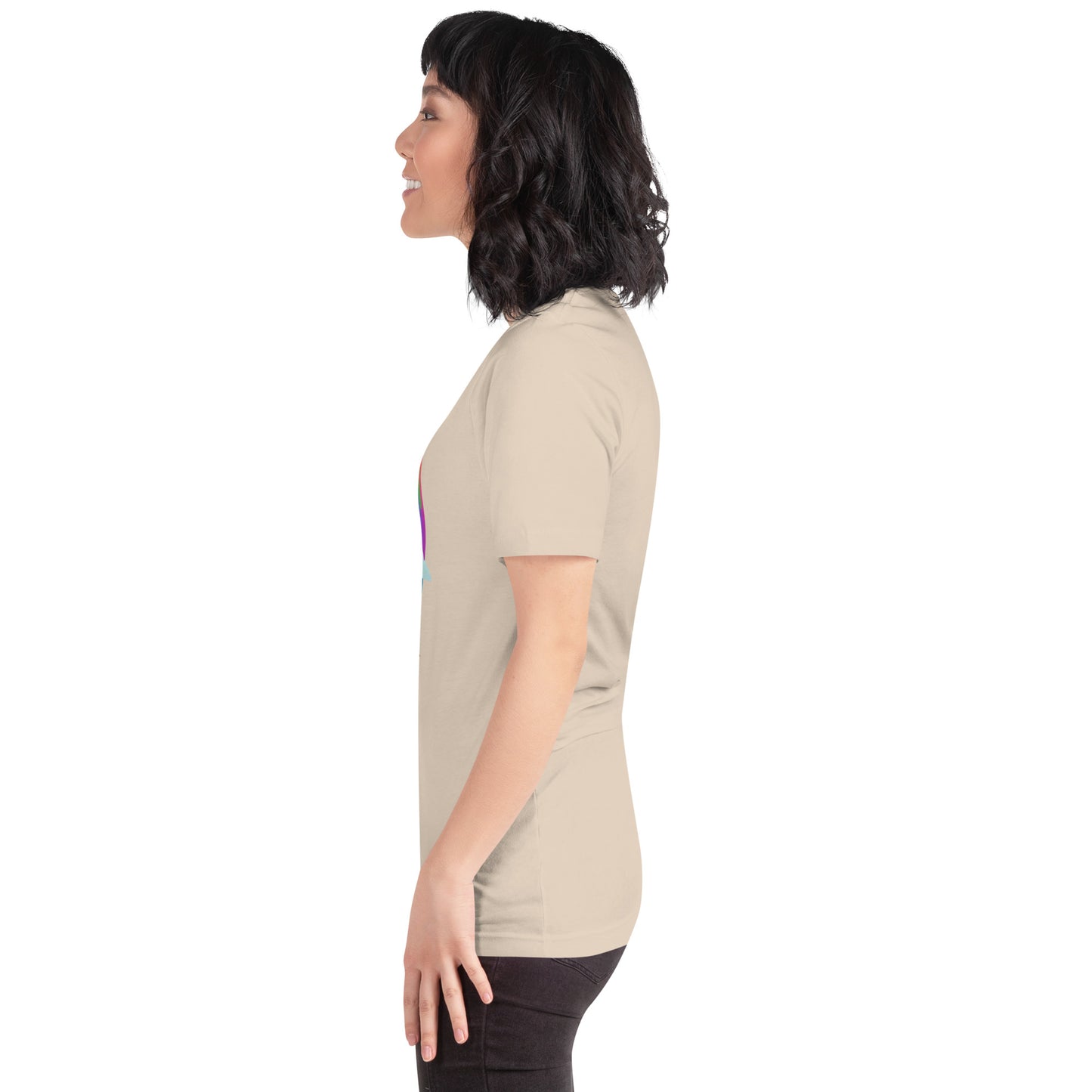 Rainbow tree Unisex t-shirt