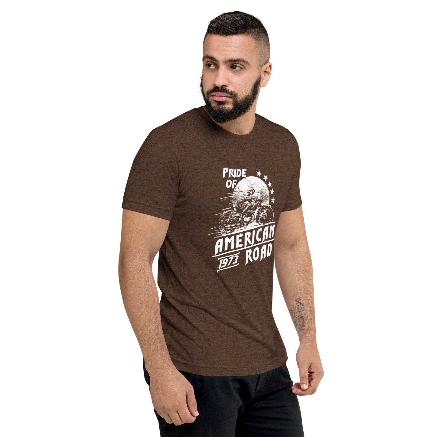 Pride of American 1973 Ride Short sleeve t-shirt
