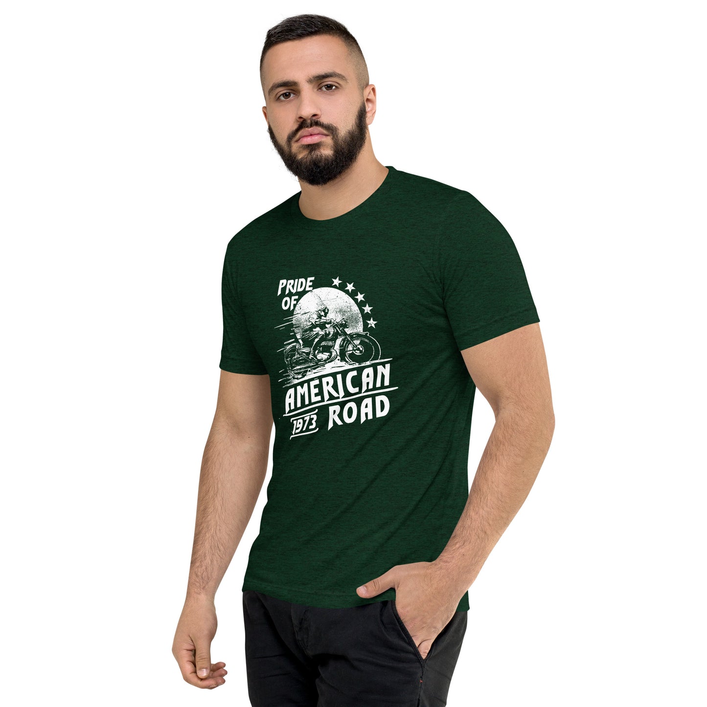 Pride of American 1973 Ride Short sleeve t-shirt