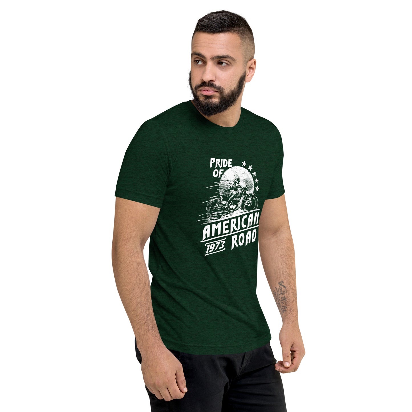 Pride of American 1973 Ride Short sleeve t-shirt