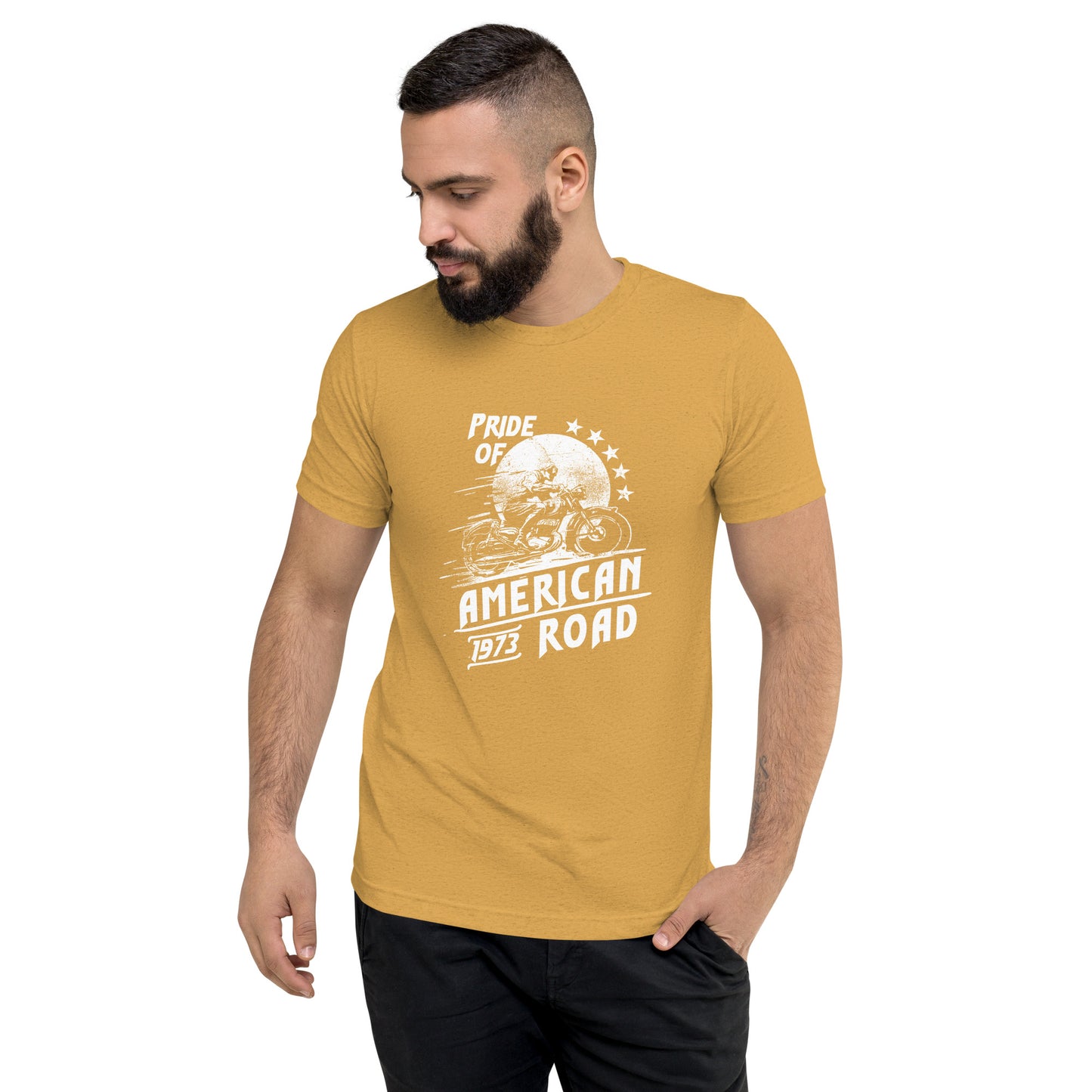 Pride of American 1973 Ride Short sleeve t-shirt
