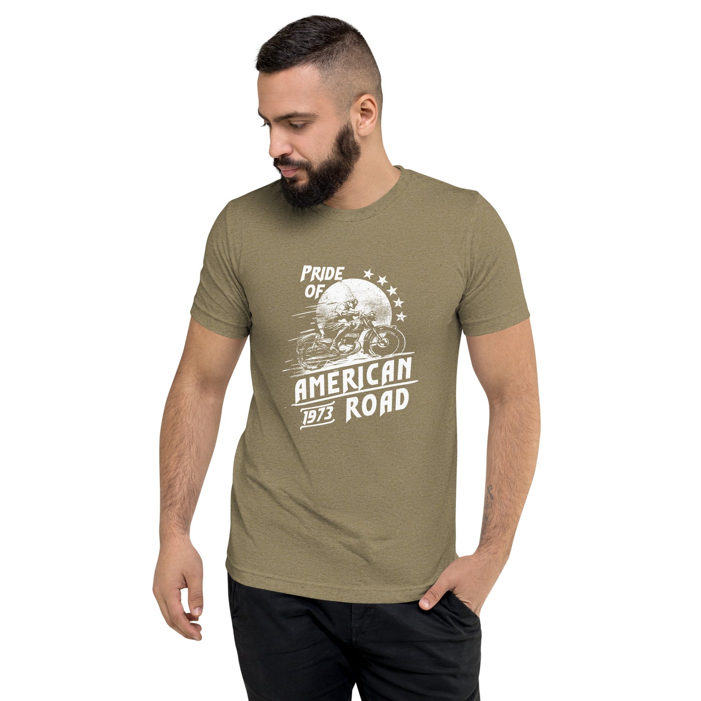 Pride of American 1973 Ride Short sleeve t-shirt