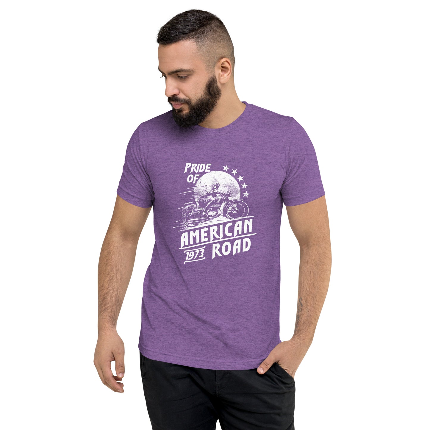 Pride of American 1973 Ride Short sleeve t-shirt