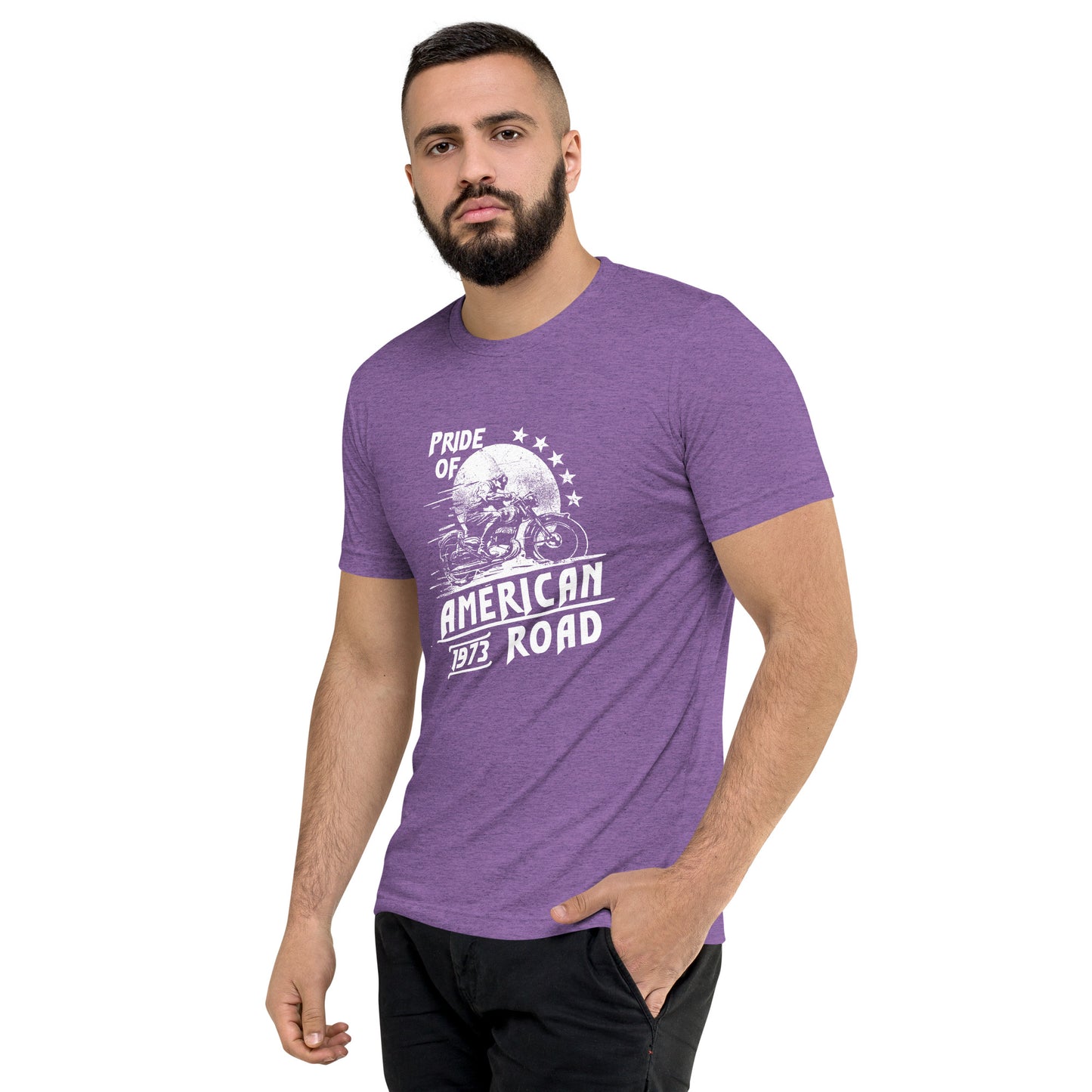 Pride of American 1973 Ride Short sleeve t-shirt