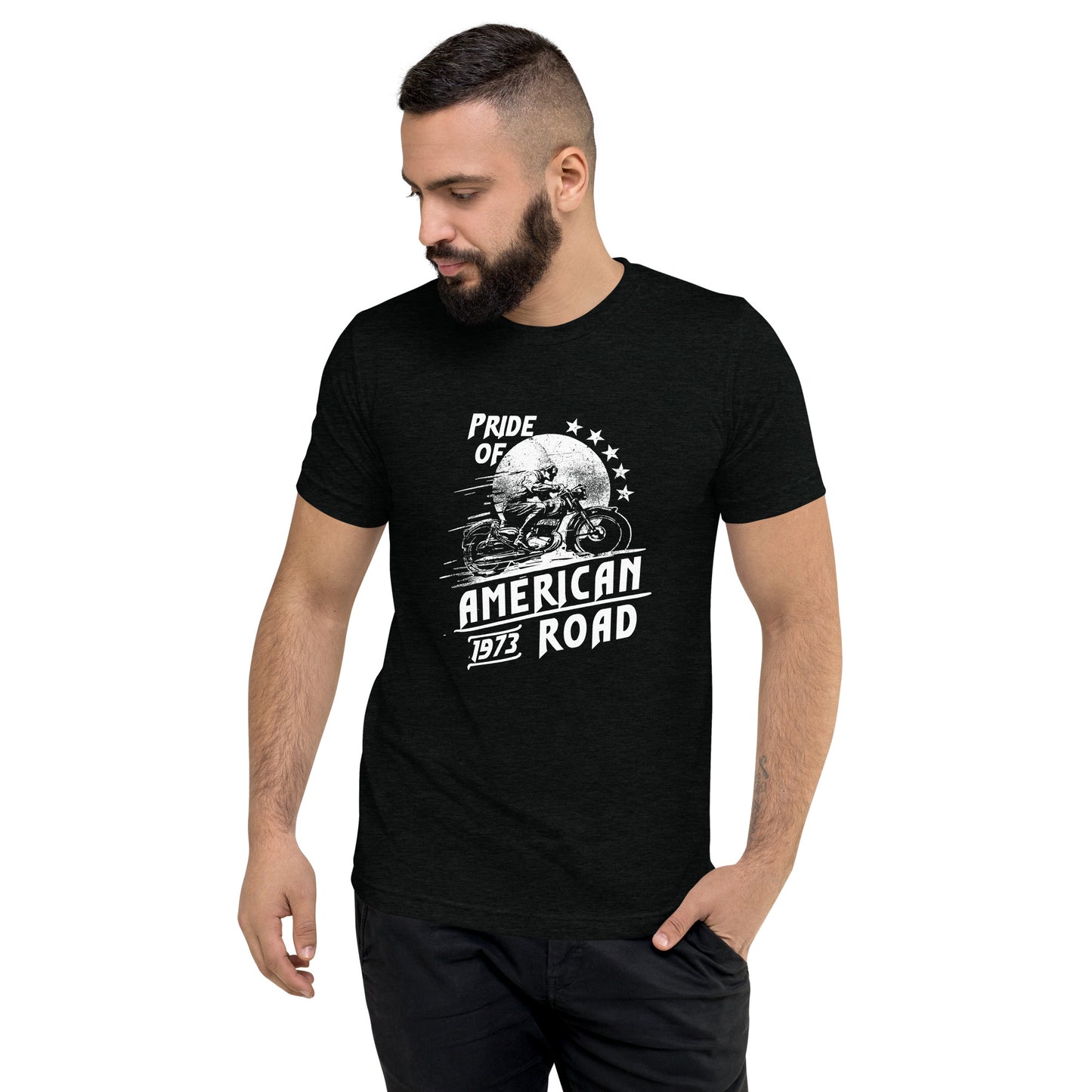 Pride of American 1973 Ride Short sleeve t-shirt