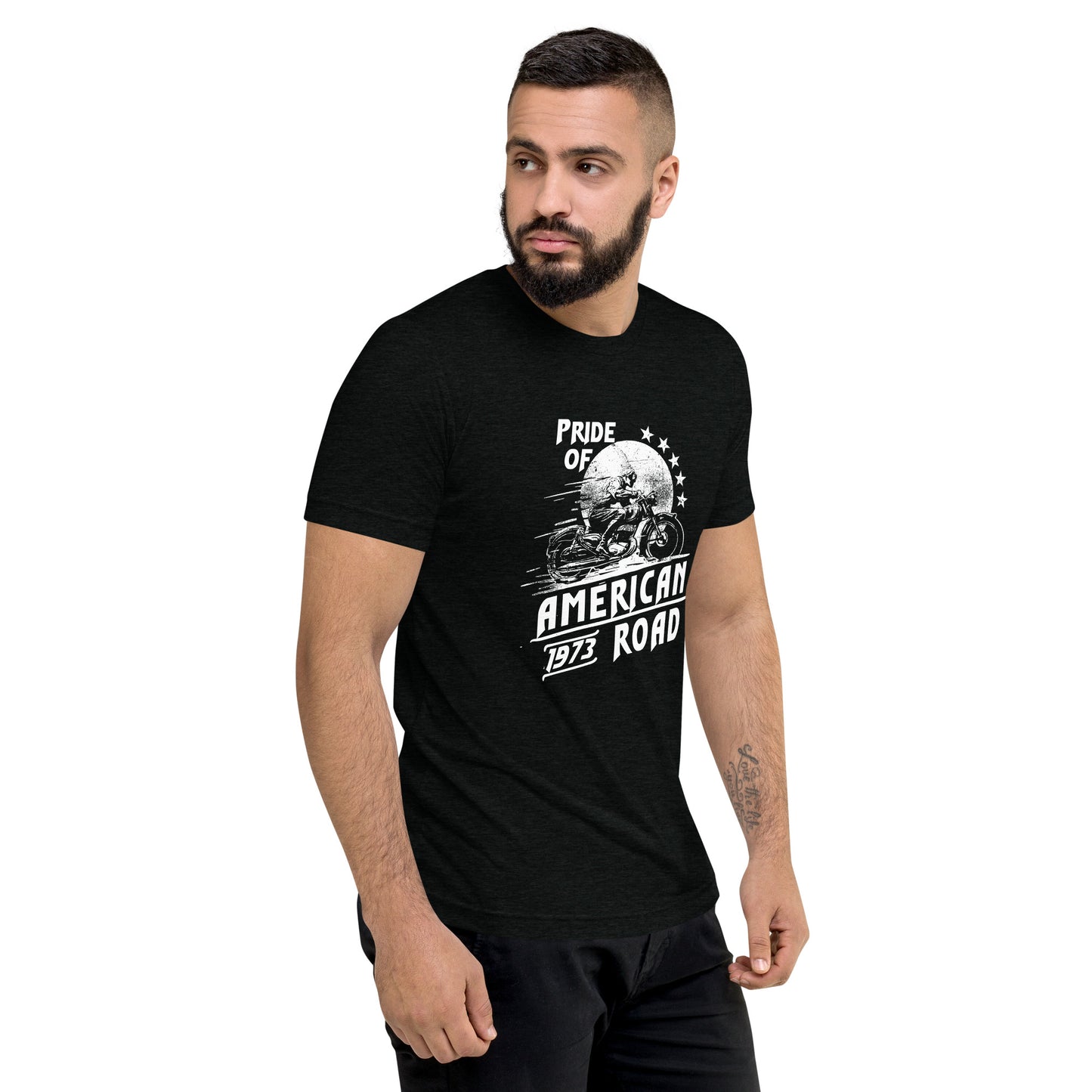 Pride of American 1973 Ride Short sleeve t-shirt
