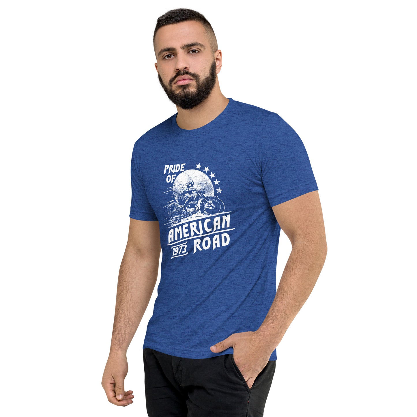 Pride of American 1973 Ride Short sleeve t-shirt