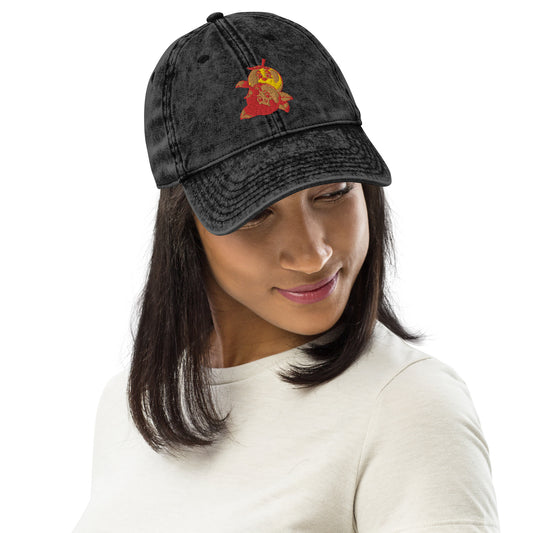 Fruits cute Vintage Cotton Twill Cap