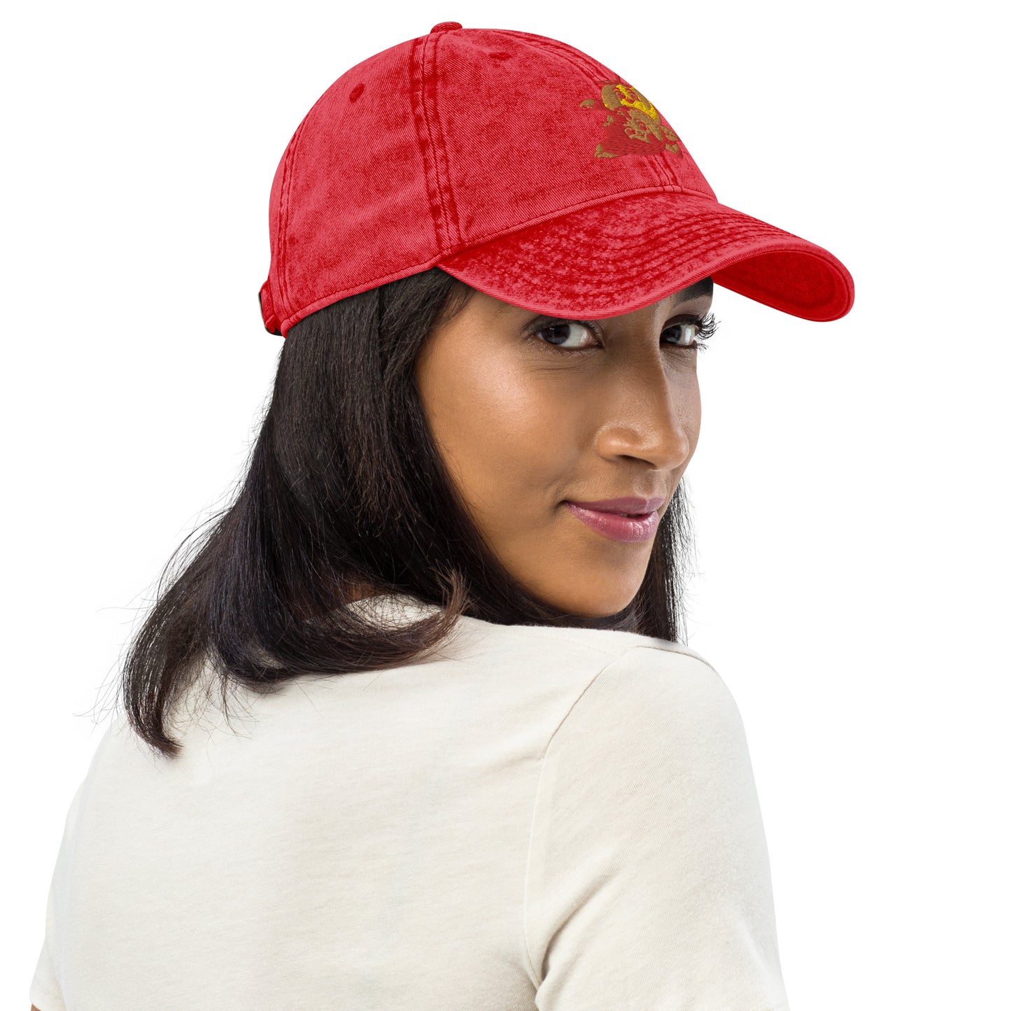 Fruits cute Vintage Cotton Twill Cap