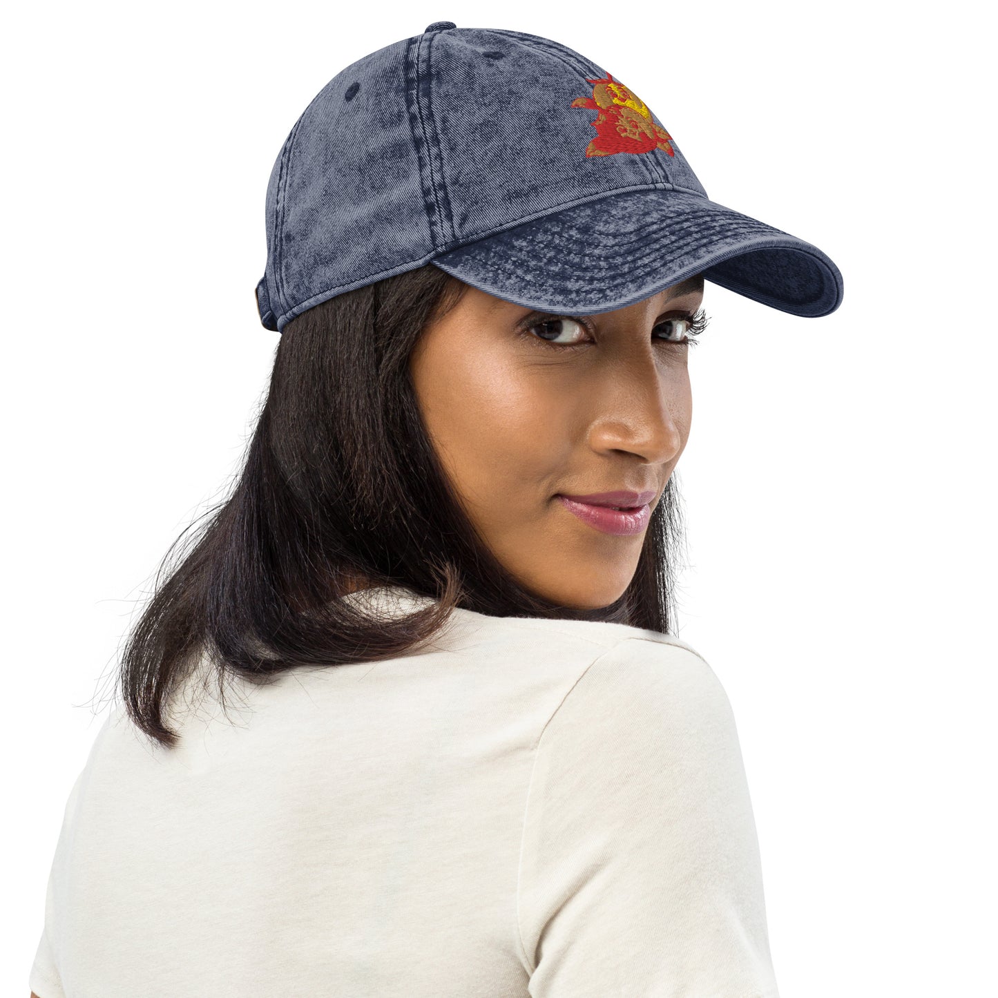 Fruits cute Vintage Cotton Twill Cap