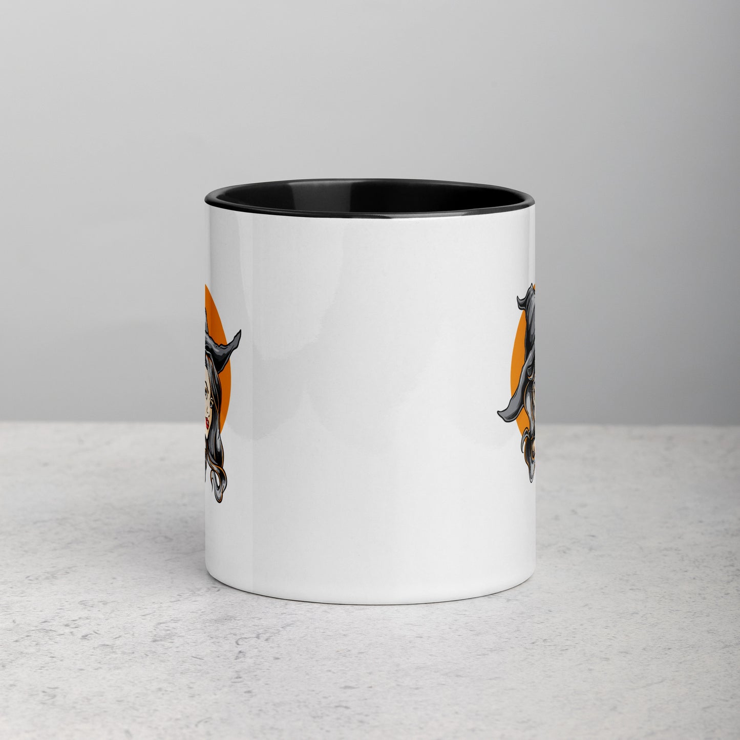 The Witch Mug with Color Inside