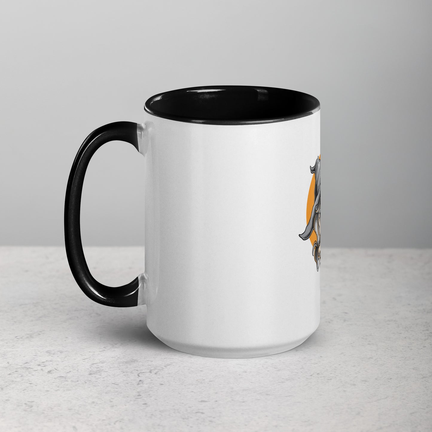 The Witch Mug with Color Inside