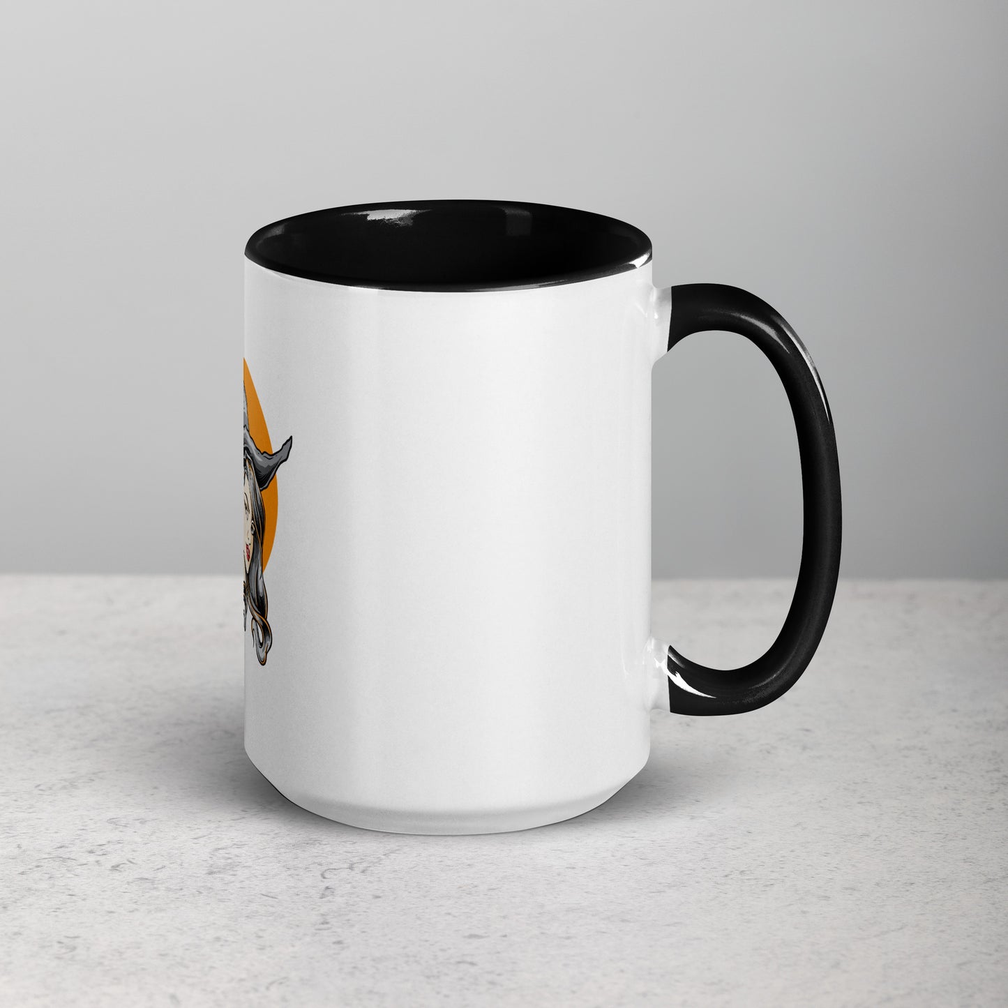 The Witch Mug with Color Inside