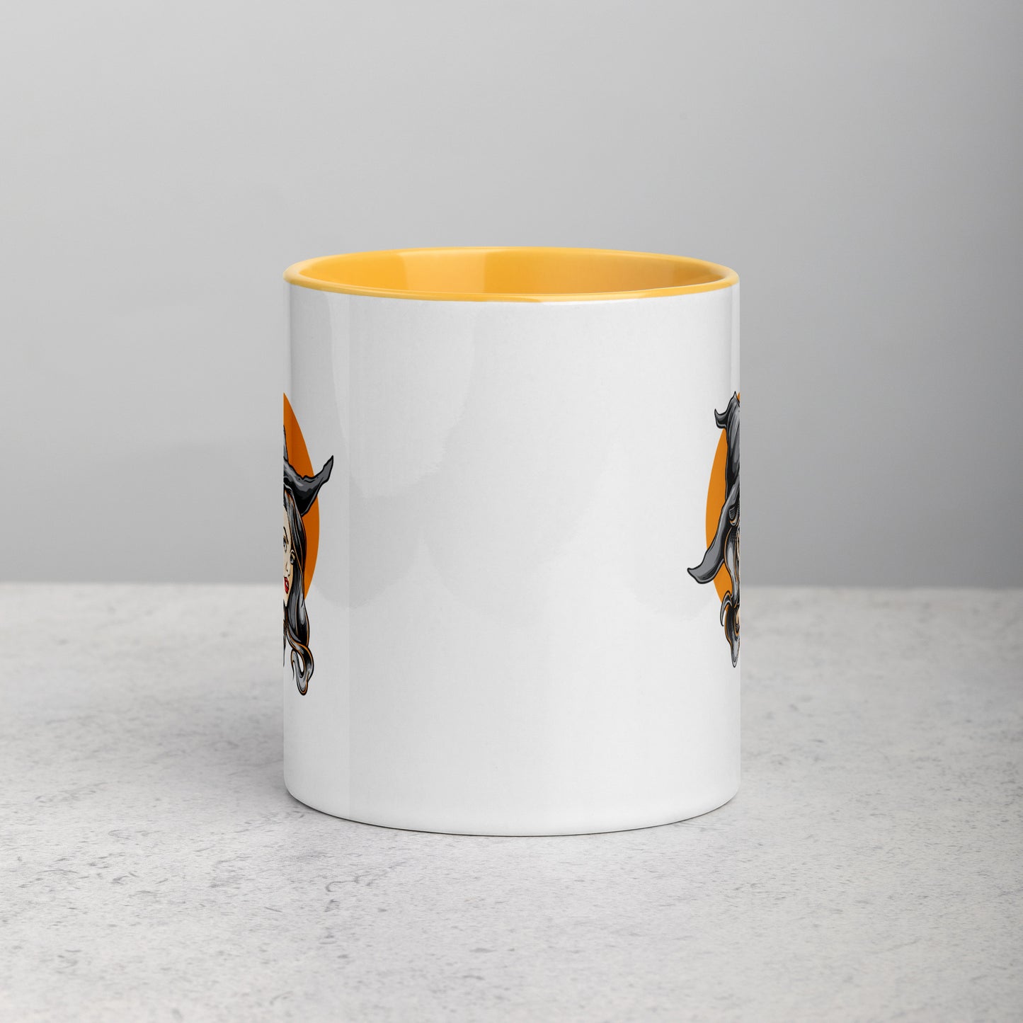 The Witch Mug with Color Inside
