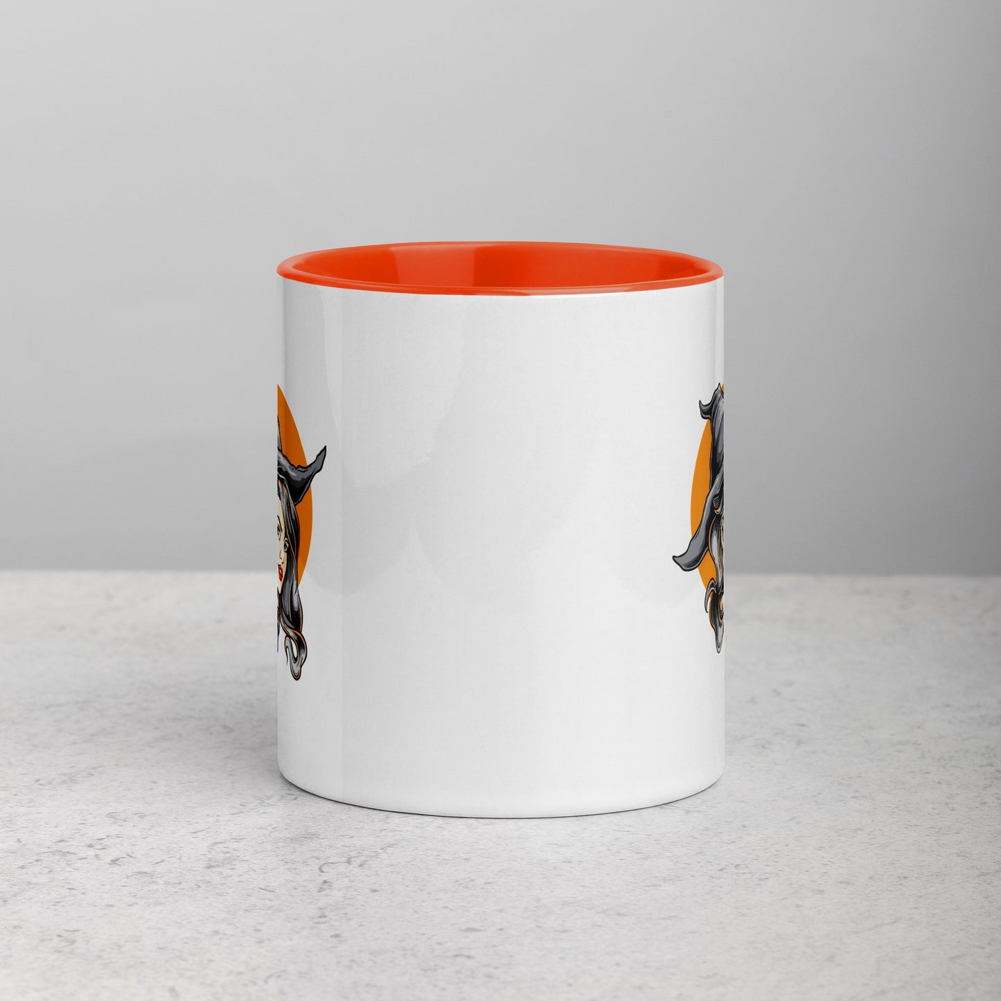 The Witch Mug with Color Inside