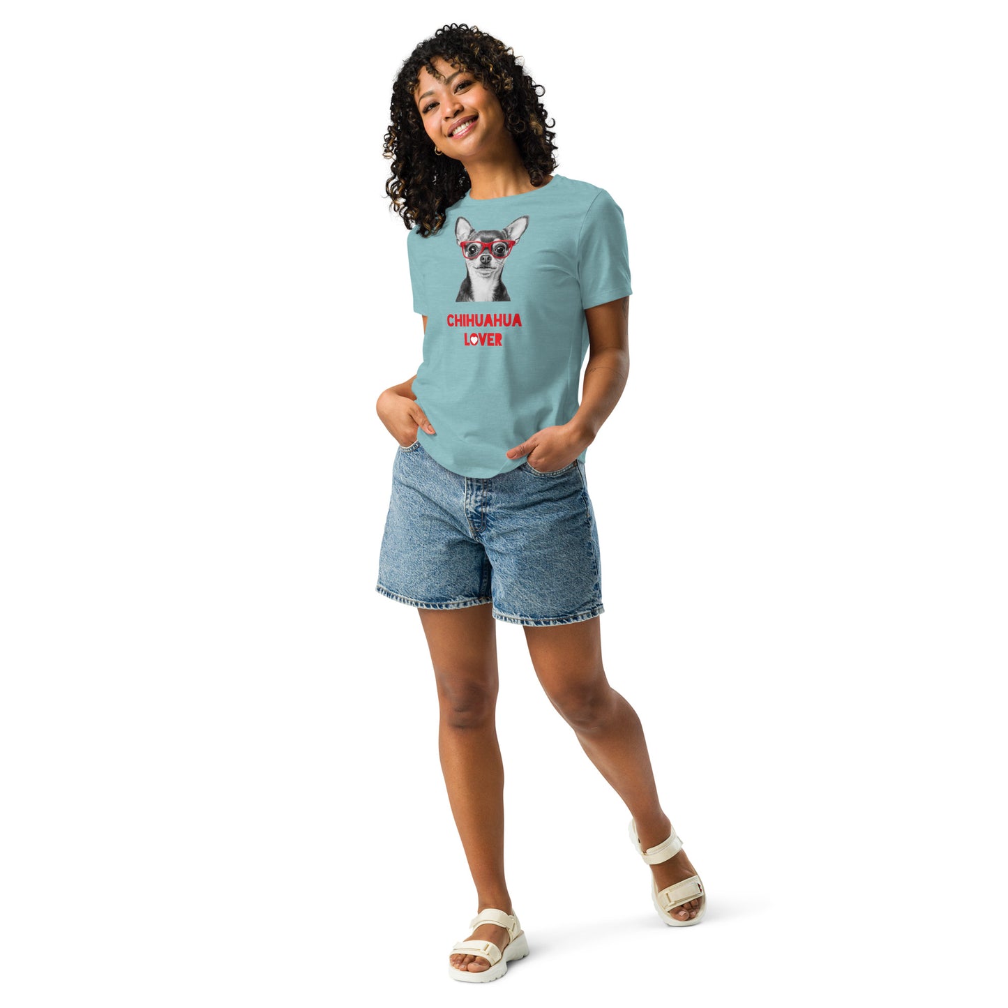 Chihuahua lover Women's Relaxed T-Shirt
