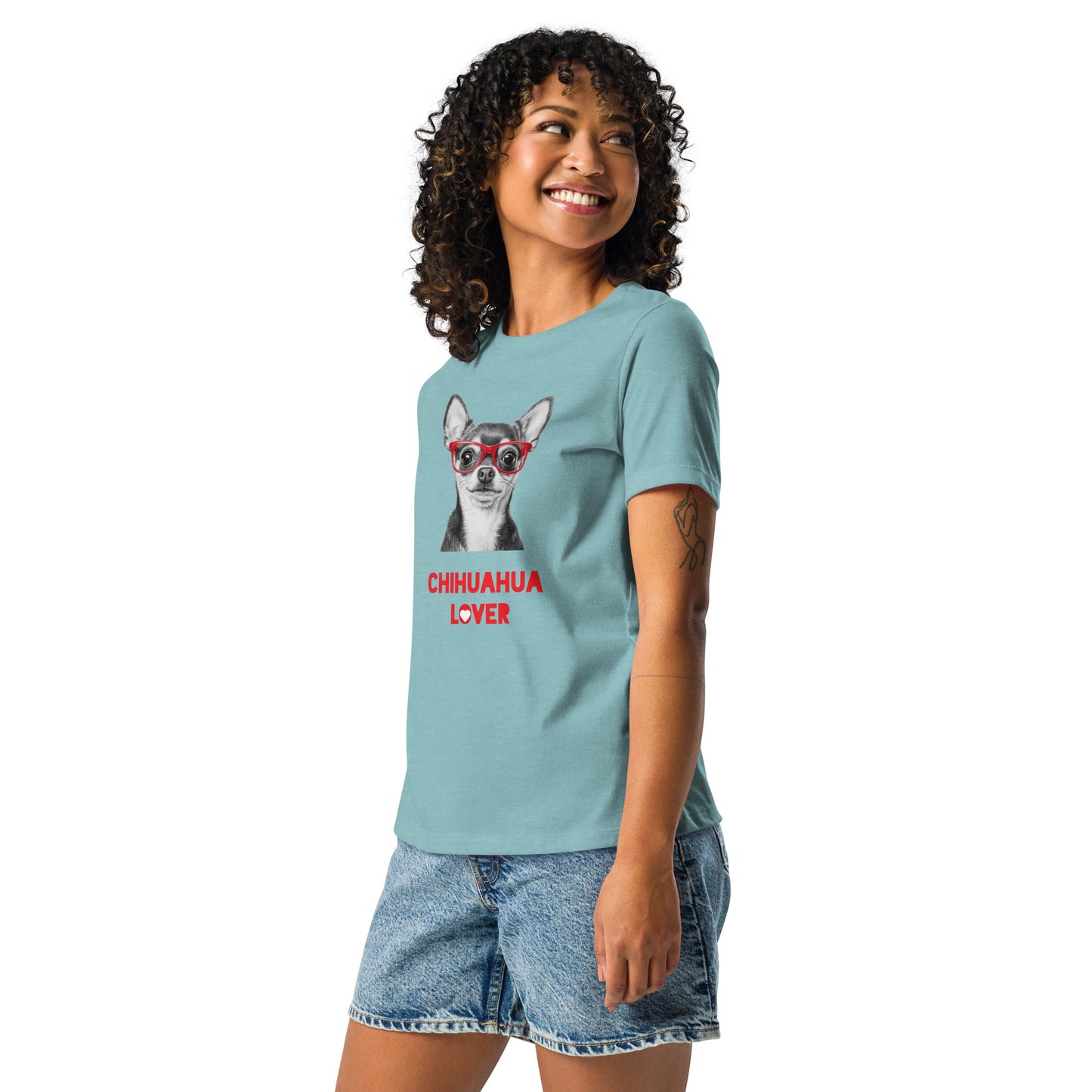 Chihuahua lover Women's Relaxed T-Shirt