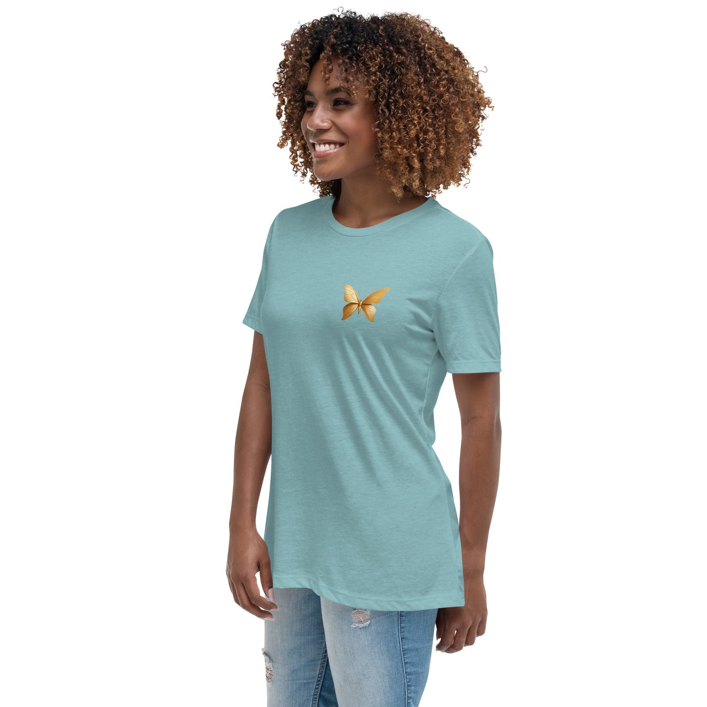 Golden monarch Women's Relaxed T-Shirt