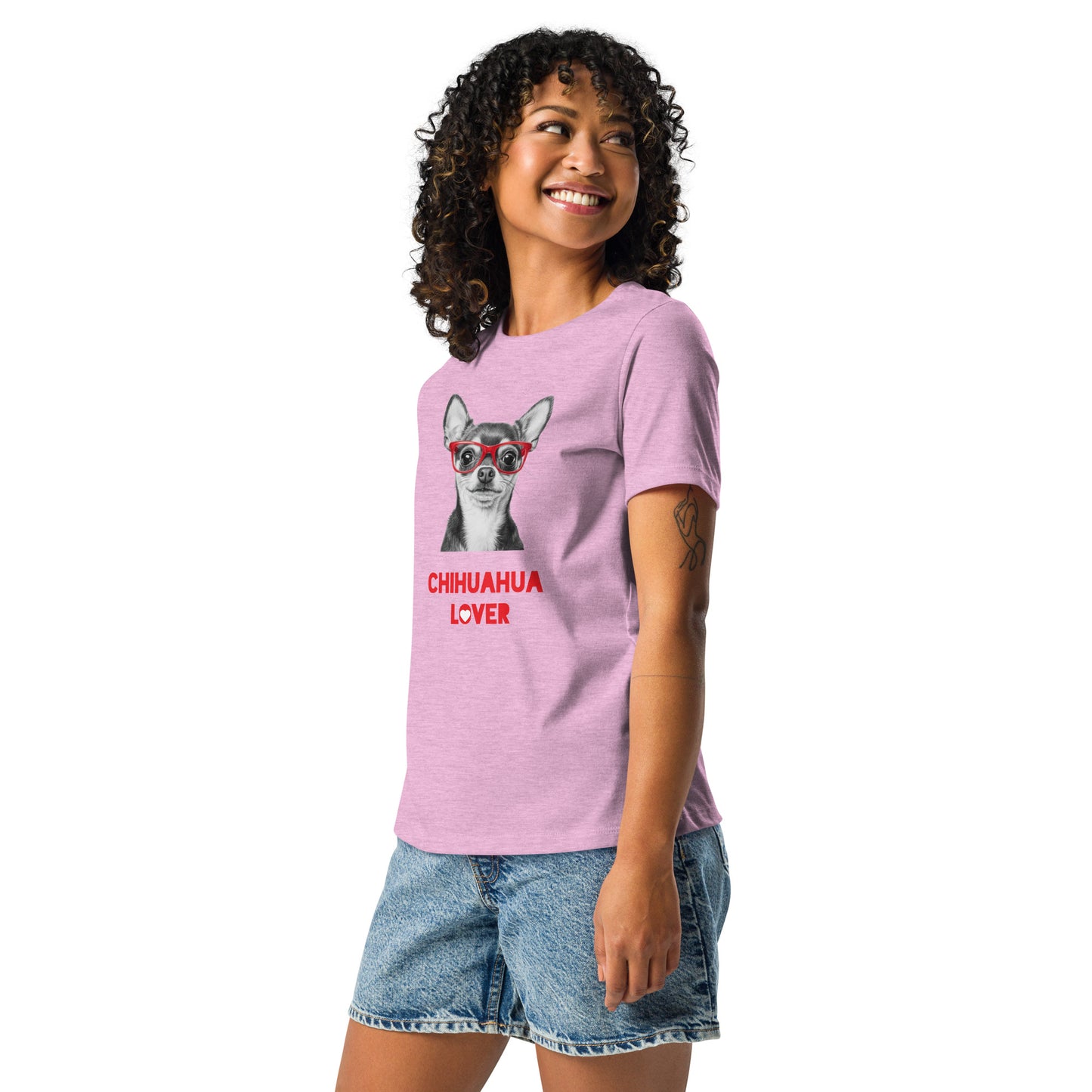 Chihuahua lover Women's Relaxed T-Shirt