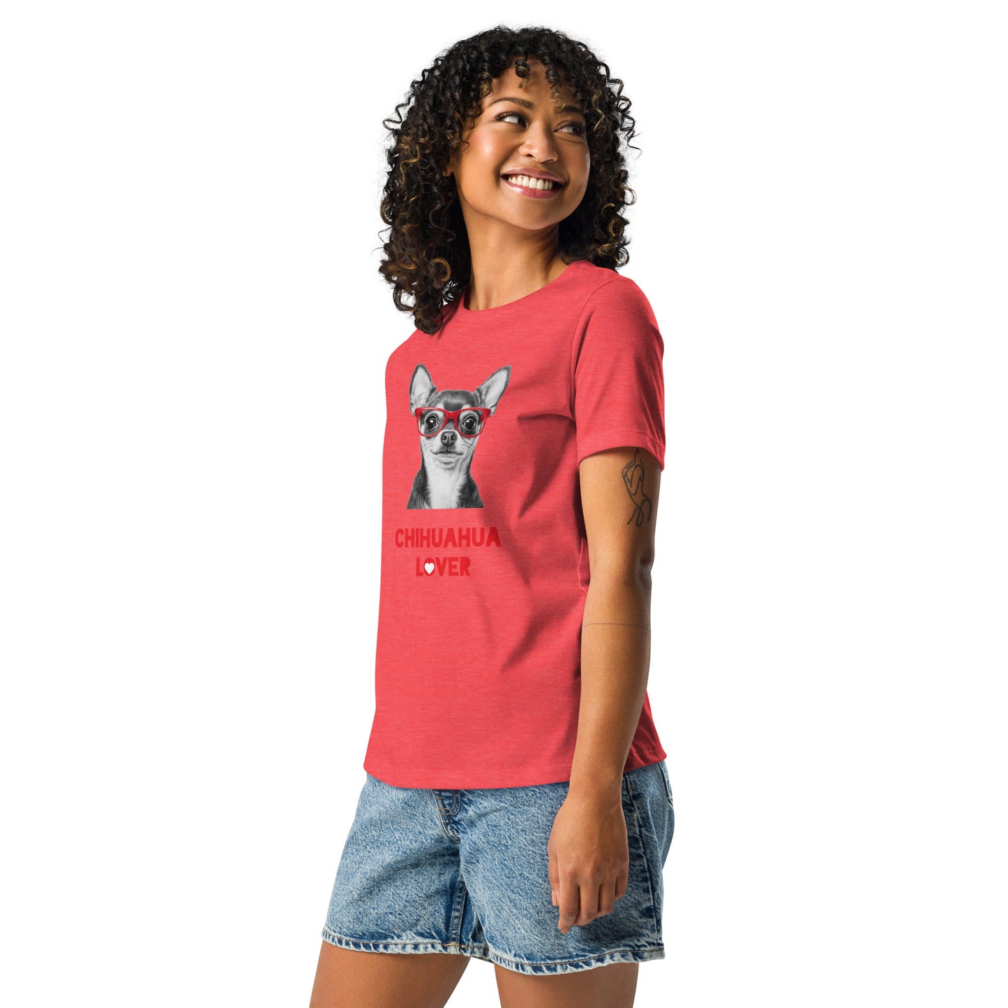 Chihuahua lover Women's Relaxed T-Shirt