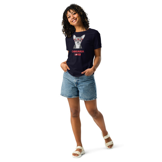 Chihuahua lover Women's Relaxed T-Shirt