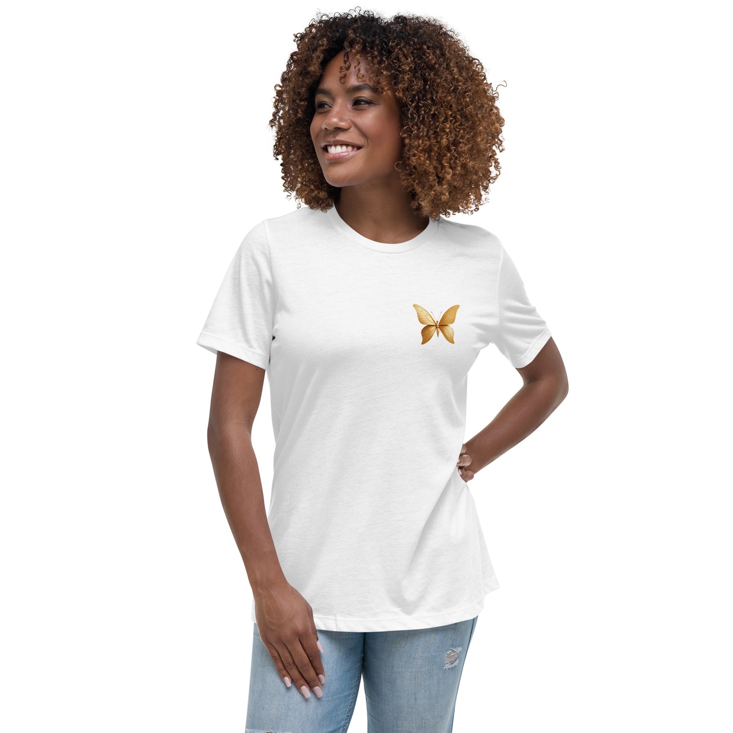 Golden monarch Women's Relaxed T-Shirt