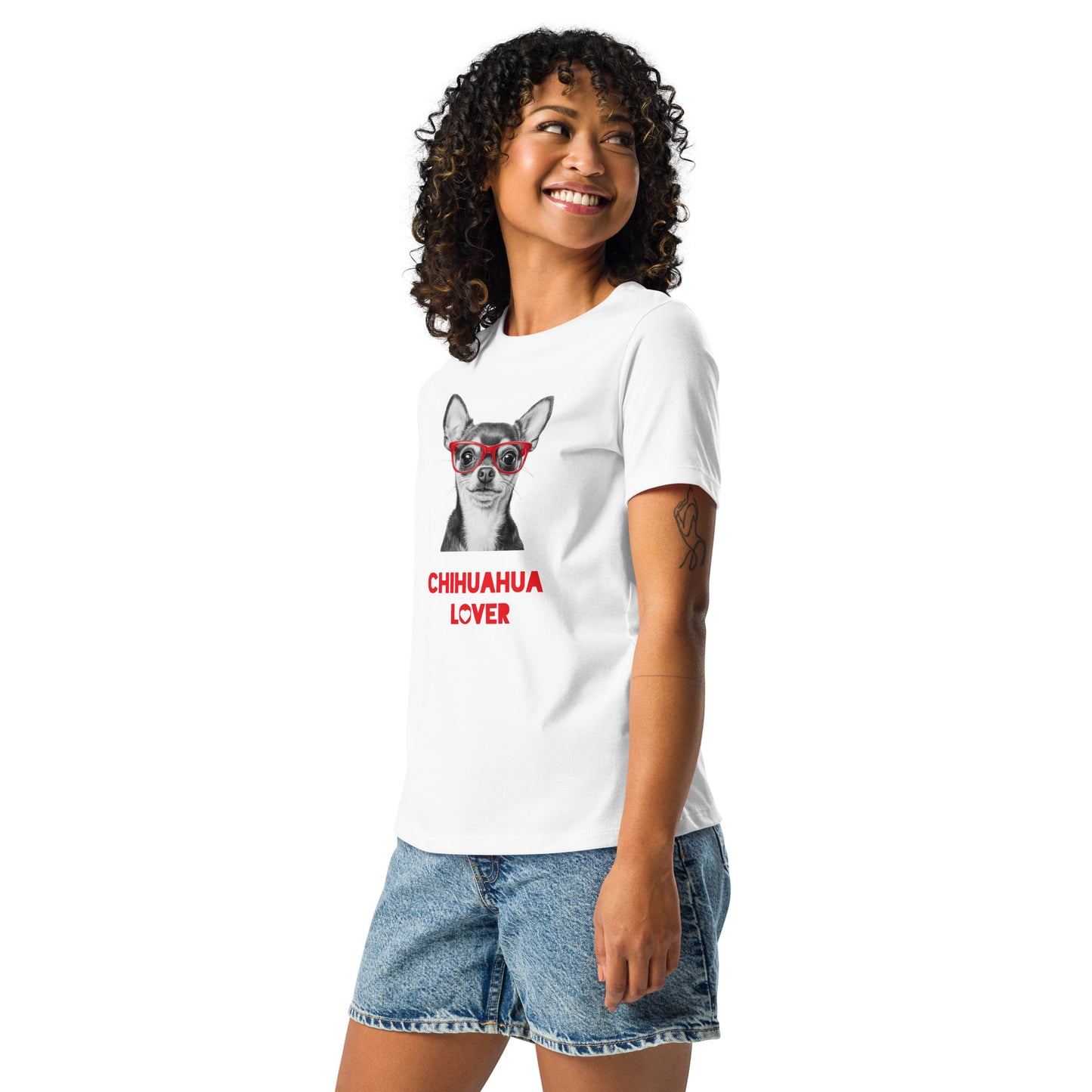 Chihuahua lover Women's Relaxed T-Shirt