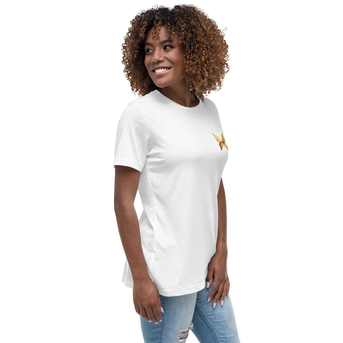 Golden monarch Women's Relaxed T-Shirt