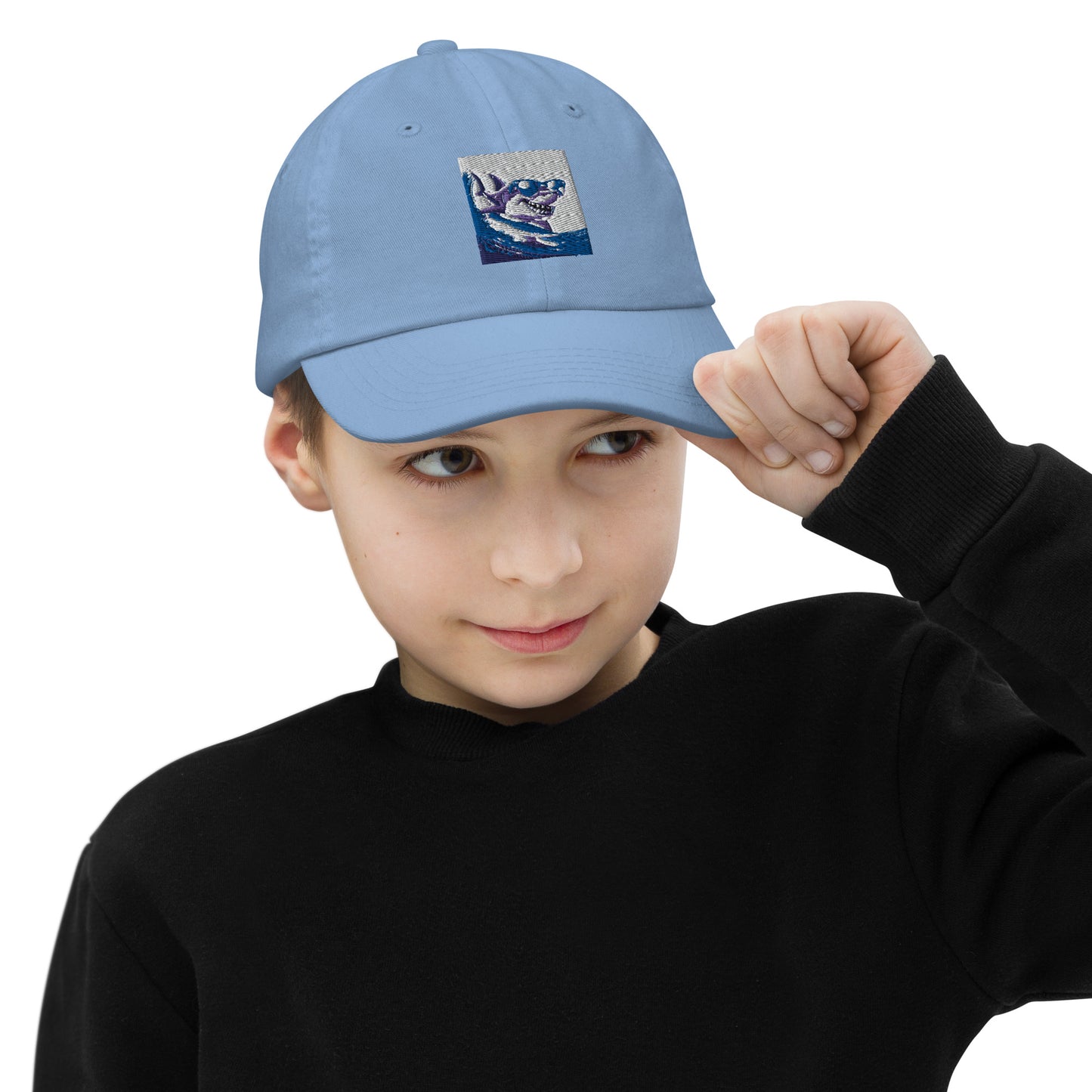 Cool shark Youth baseball cap
