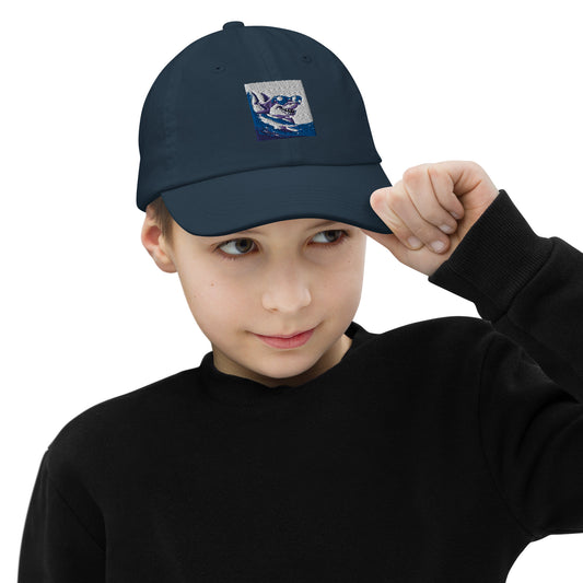 Cool shark Youth baseball cap
