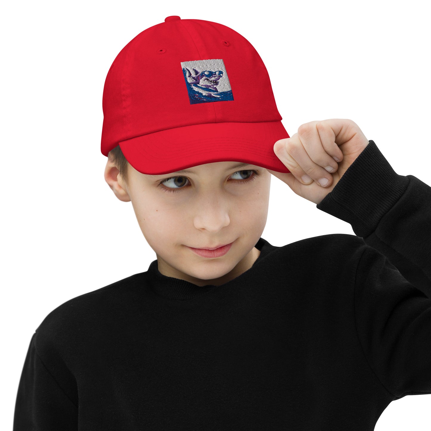 Cool shark Youth baseball cap