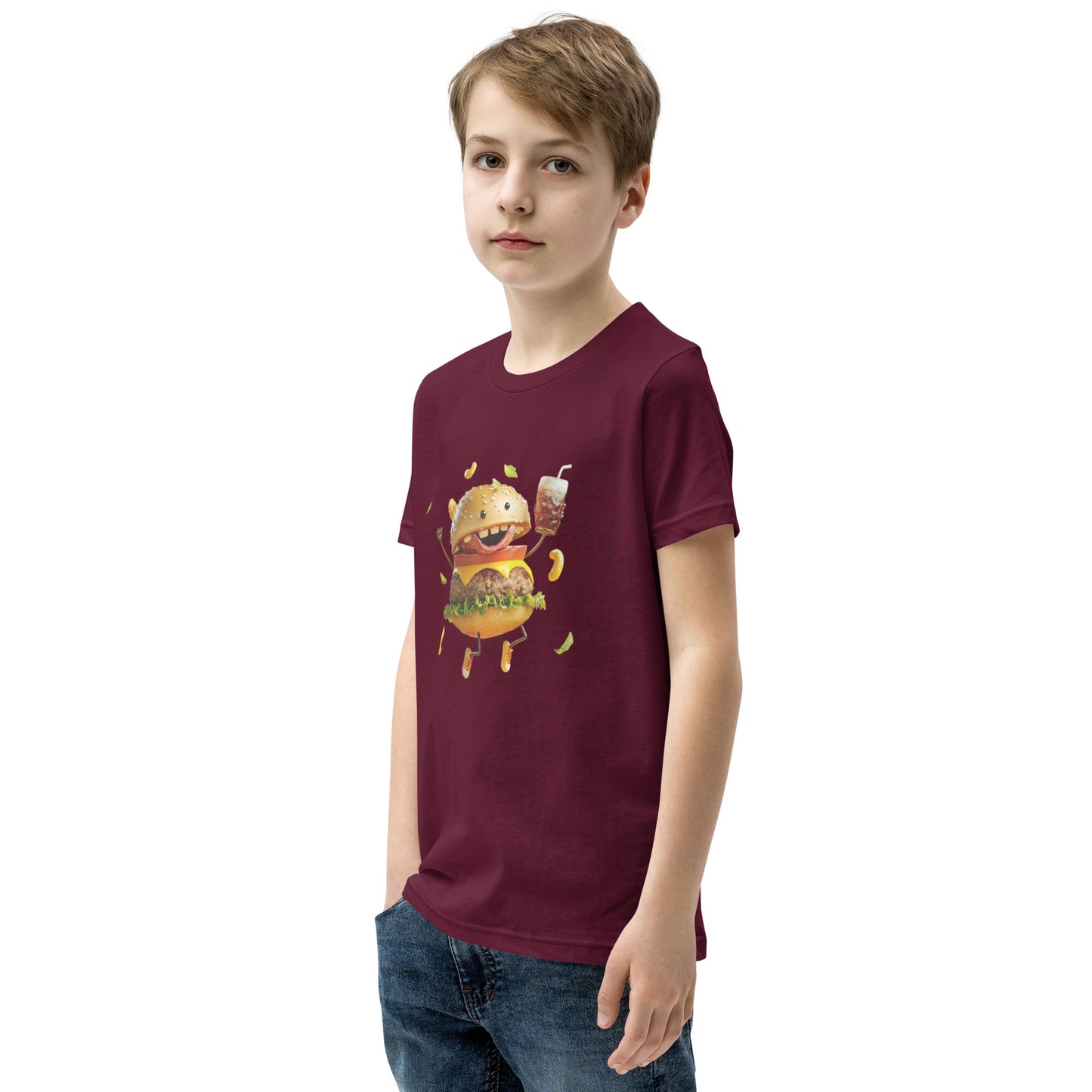 Delicious burger Youth Short Sleeve T-Shirt