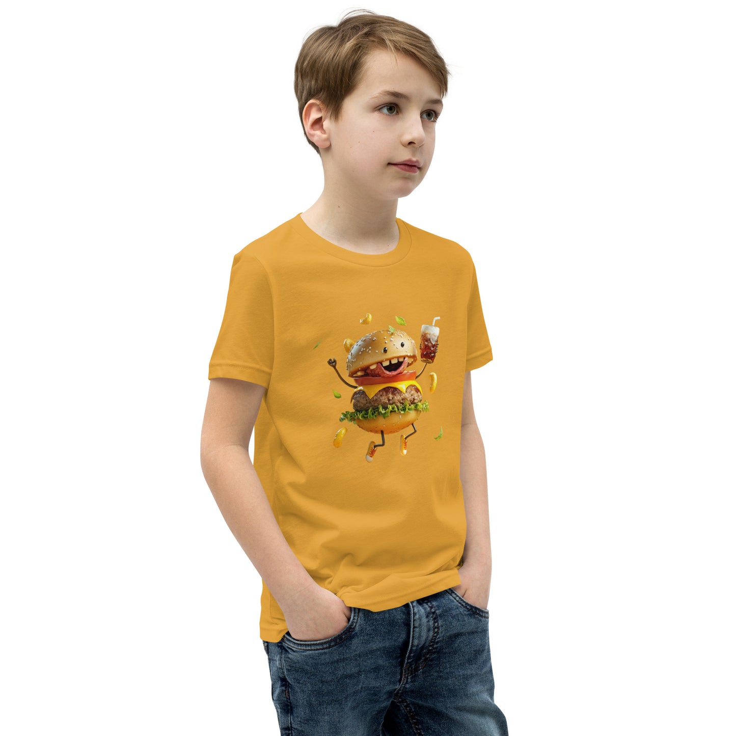 Delicious burger Youth Short Sleeve T-Shirt