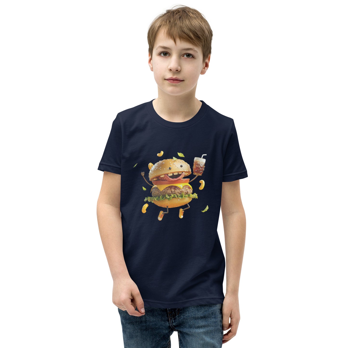 Delicious burger Youth Short Sleeve T-Shirt
