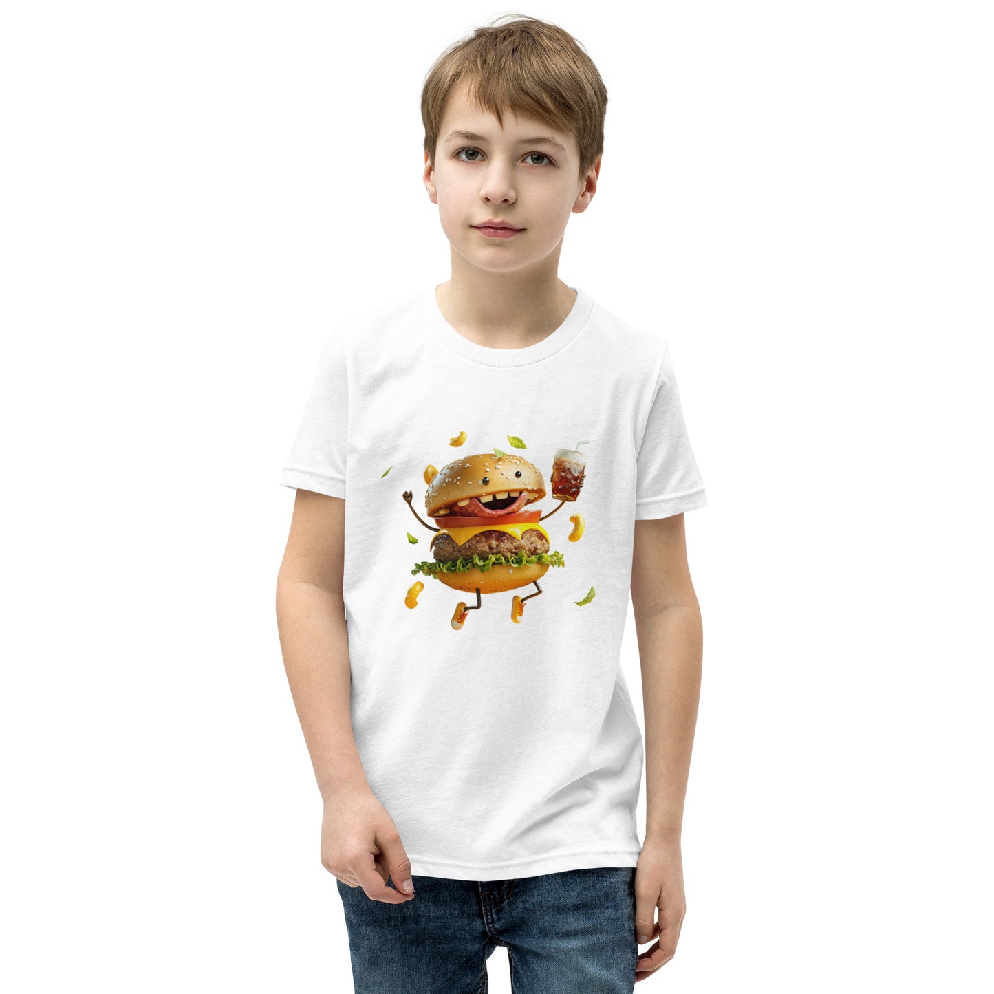 Delicious burger Youth Short Sleeve T-Shirt