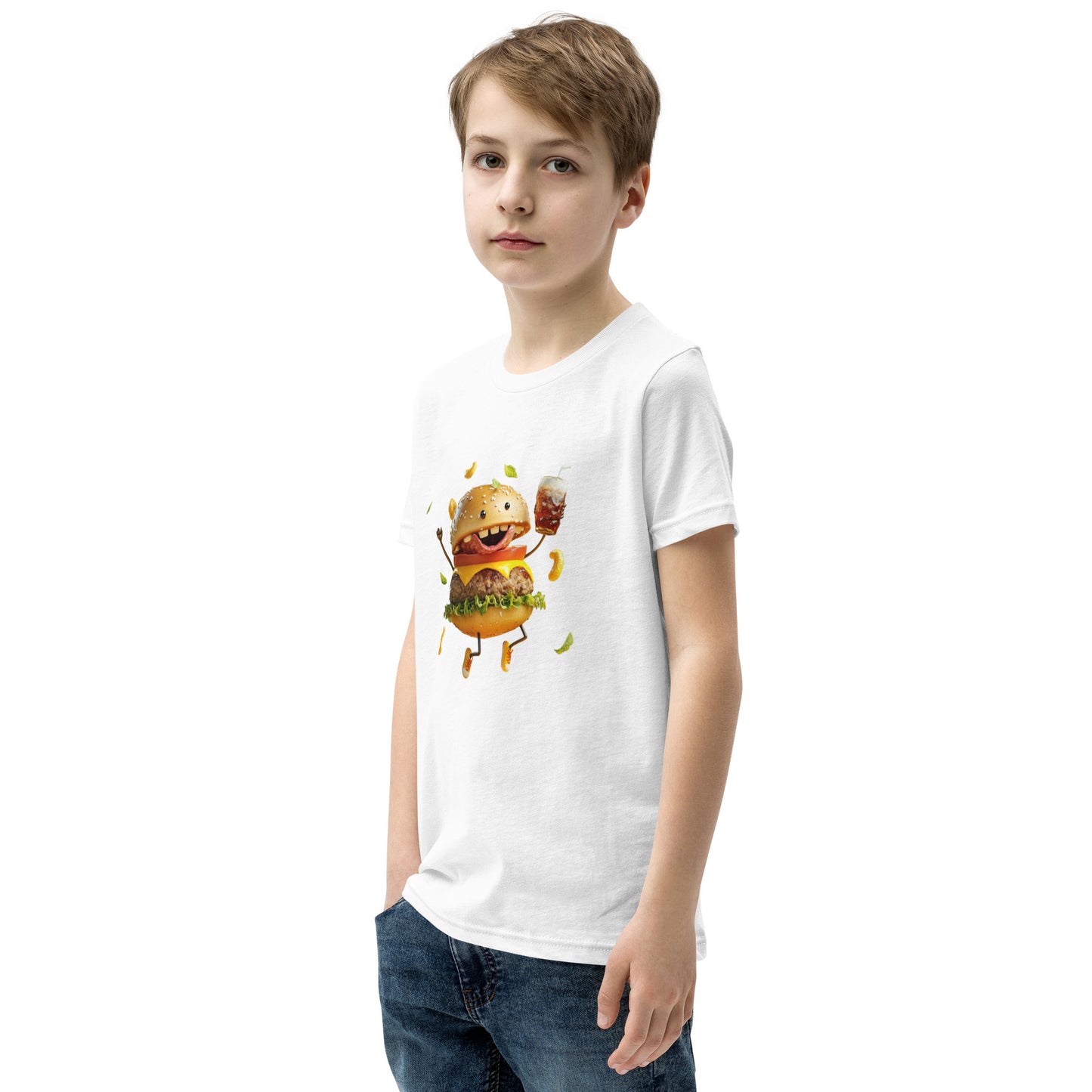Delicious burger Youth Short Sleeve T-Shirt